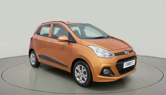 2014 Hyundai Grand i10 SPORTZ 1.2 KAPPA VTVT, Petrol, Manual, 46,302 km, Right Front Diagonal