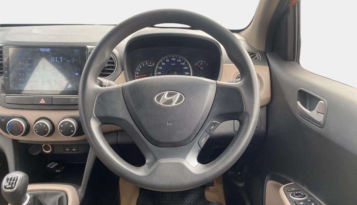 2014 Hyundai Grand i10 SPORTZ 1.2 KAPPA VTVT, Petrol, Manual, 46,302 km, Steering Wheel Close Up