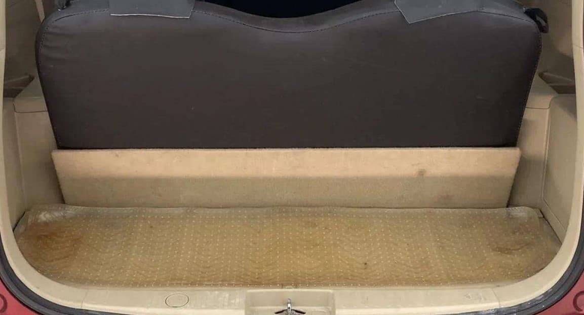 2013 Maruti Ertiga VXI, Petrol, Manual, 36,703 km, Boot Inside