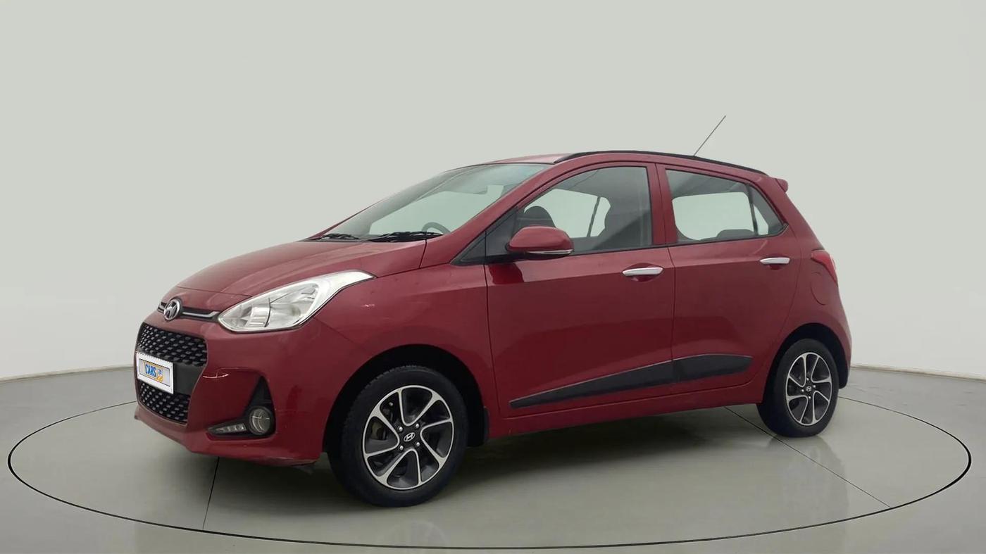 2017 Hyundai Grand i10 ASTA 1.2 KAPPA VTVT, Petrol, Manual, 26,078 km, Left Front Diagonal