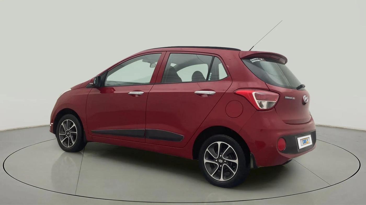 2017 Hyundai Grand i10 ASTA 1.2 KAPPA VTVT, Petrol, Manual, 26,078 km, Left Back Diagonal
