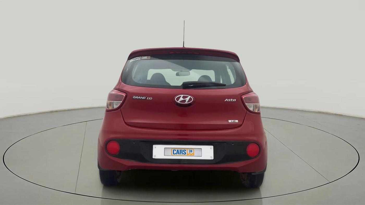 2017 Hyundai Grand i10 ASTA 1.2 KAPPA VTVT, Petrol, Manual, 26,078 km, Back/Rear