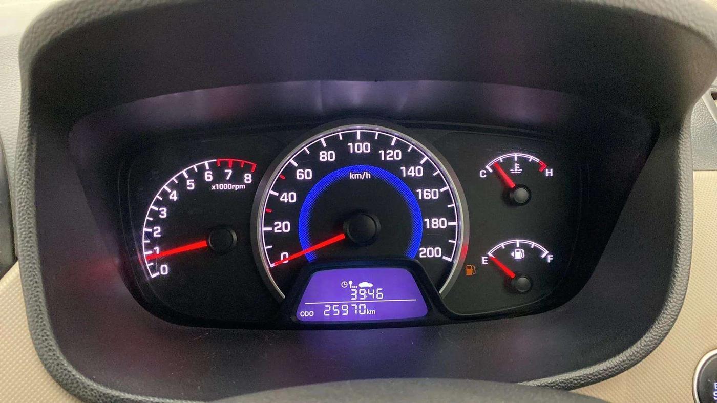 2017 Hyundai Grand i10 ASTA 1.2 KAPPA VTVT, Petrol, Manual, 26,078 km, Odometer Image