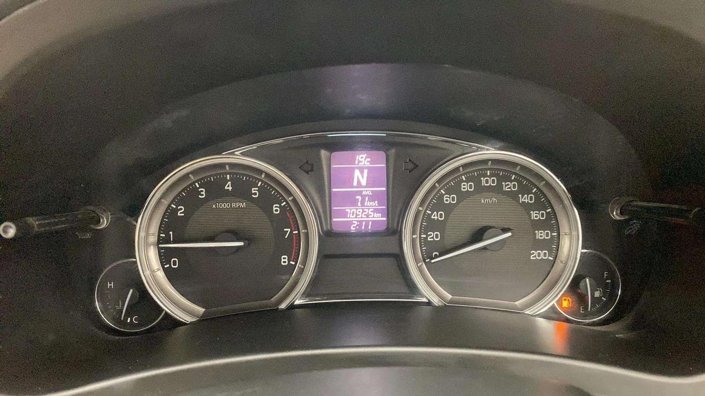 2016 Maruti Ciaz ZXI+ AT, Petrol, Automatic, 71,119 km, Odometer Image