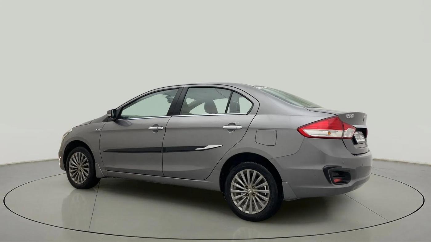 2016 Maruti Ciaz ZXI+ AT, Petrol, Automatic, 71,119 km, Left Back Diagonal