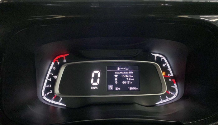 2021 KIA SONET HTX 1.0 IMT, Petrol, Manual, 14,023 km, Odometer Image