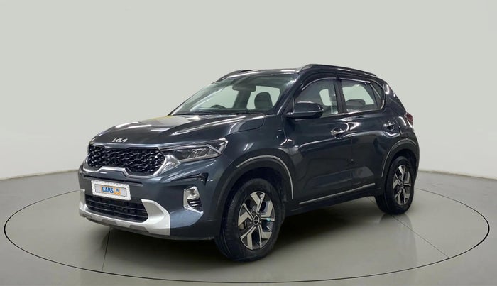2021 KIA SONET HTX 1.0 IMT, Petrol, Manual, 14,023 km, Left Front Diagonal