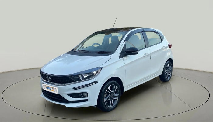 2021 Tata Tiago XZA PLUS DUAL TONE PETROL, Petrol, Automatic, 15,159 km, Left Front Diagonal