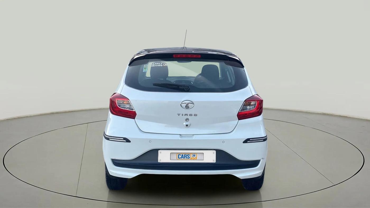 2021 Tata Tiago XZA PLUS DUAL TONE PETROL, Petrol, Automatic, 15,166 km, Back/Rear