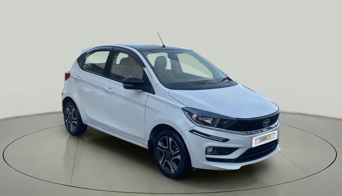 2021 Tata Tiago XZA PLUS DUAL TONE PETROL, Petrol, Automatic, 15,159 km, Right Front Diagonal