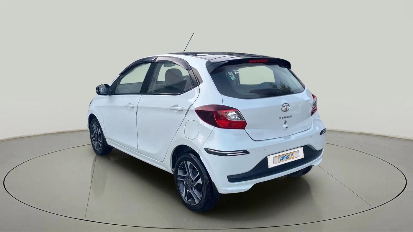 2021 Tata Tiago XZA PLUS DUAL TONE PETROL, Petrol, Automatic, 15,166 km, Left Back Diagonal