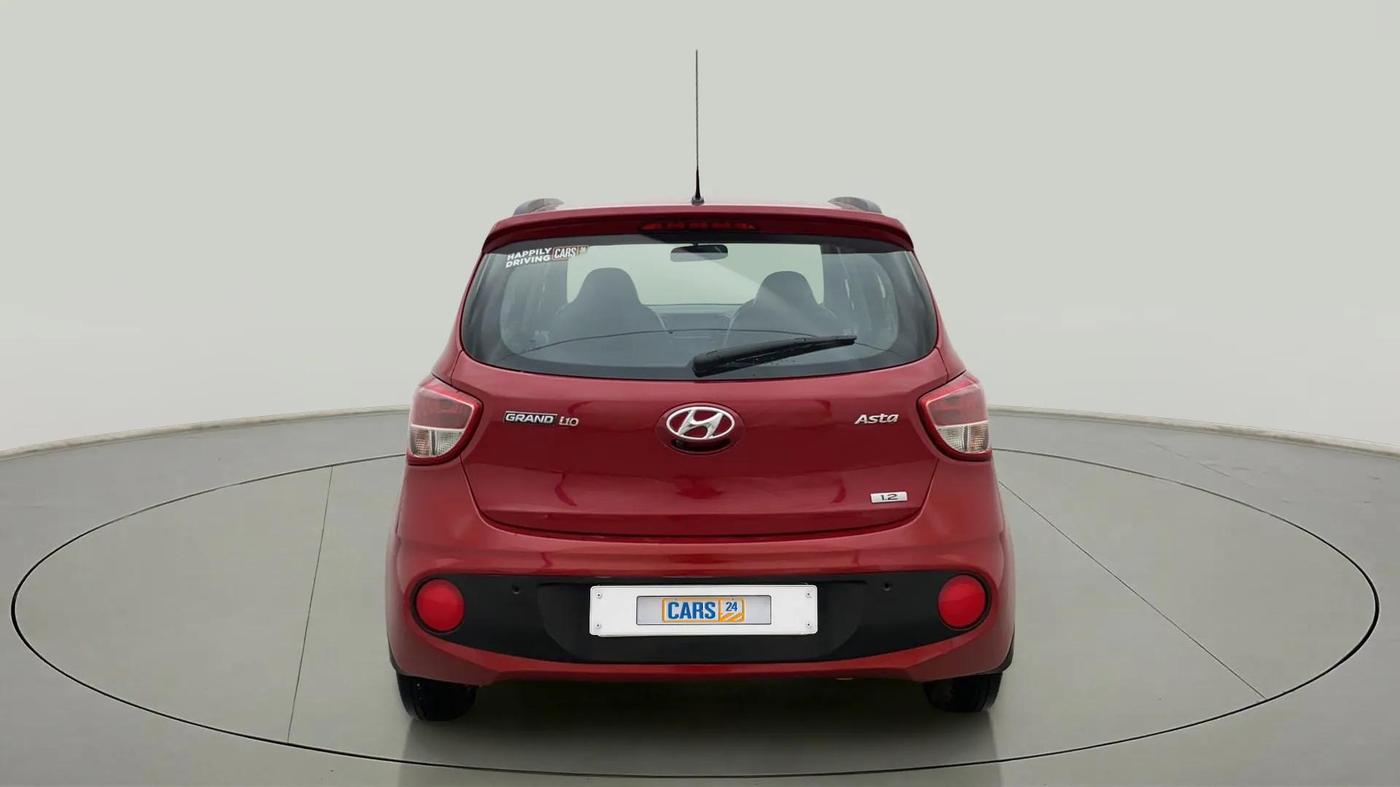 2017 Hyundai Grand i10 ASTA 1.2 KAPPA VTVT, Petrol, Manual, 81,533 km, Back/Rear