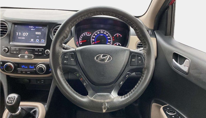 2017 Hyundai Grand i10 ASTA 1.2 KAPPA VTVT, Petrol, Manual, 81,533 km, Steering Wheel Close Up