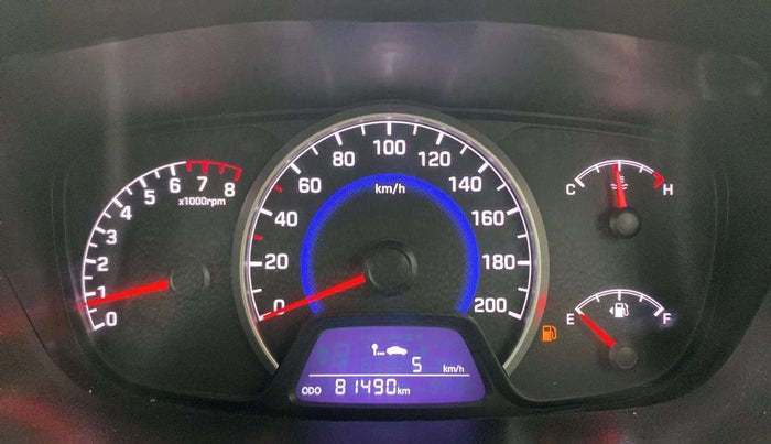 2017 Hyundai Grand i10 ASTA 1.2 KAPPA VTVT, Petrol, Manual, 81,533 km, Odometer Image