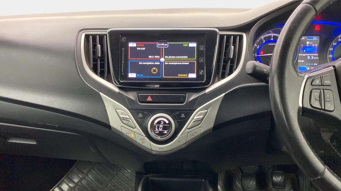 2016 Maruti Baleno ALPHA PETROL 1.2, Petrol, Manual, 64,078 km, Air Conditioner