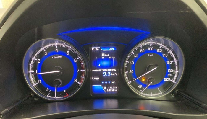 2016 Maruti Baleno ALPHA PETROL 1.2, Petrol, Manual, 63,748 km, Odometer Image