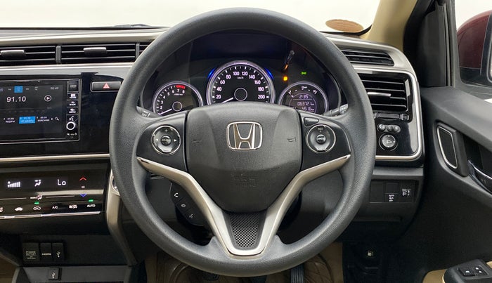 2017 Honda City V MT PETROL, Petrol, Manual, 63,810 km, Steering Wheel Close Up