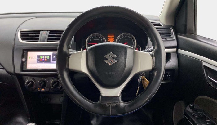 2017 Maruti Swift VXI, Petrol, Manual, 72,821 km, Steering Wheel Close Up