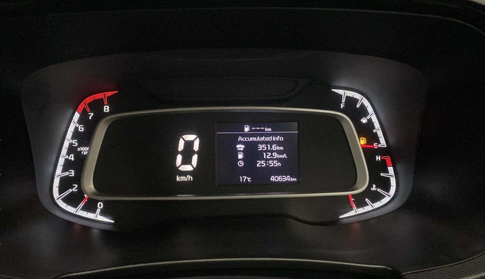 2021 KIA SONET HTK PLUS 1.2, Petrol, Manual, 40,683 km, Odometer Image