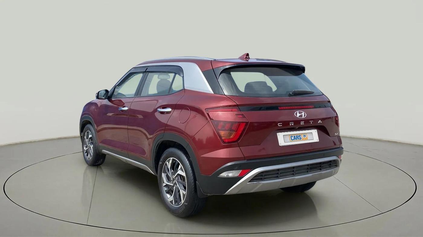 2022 Hyundai Creta SX (O) 1.5 DIESEL, Diesel, Manual, 62,420 km, Left Back Diagonal