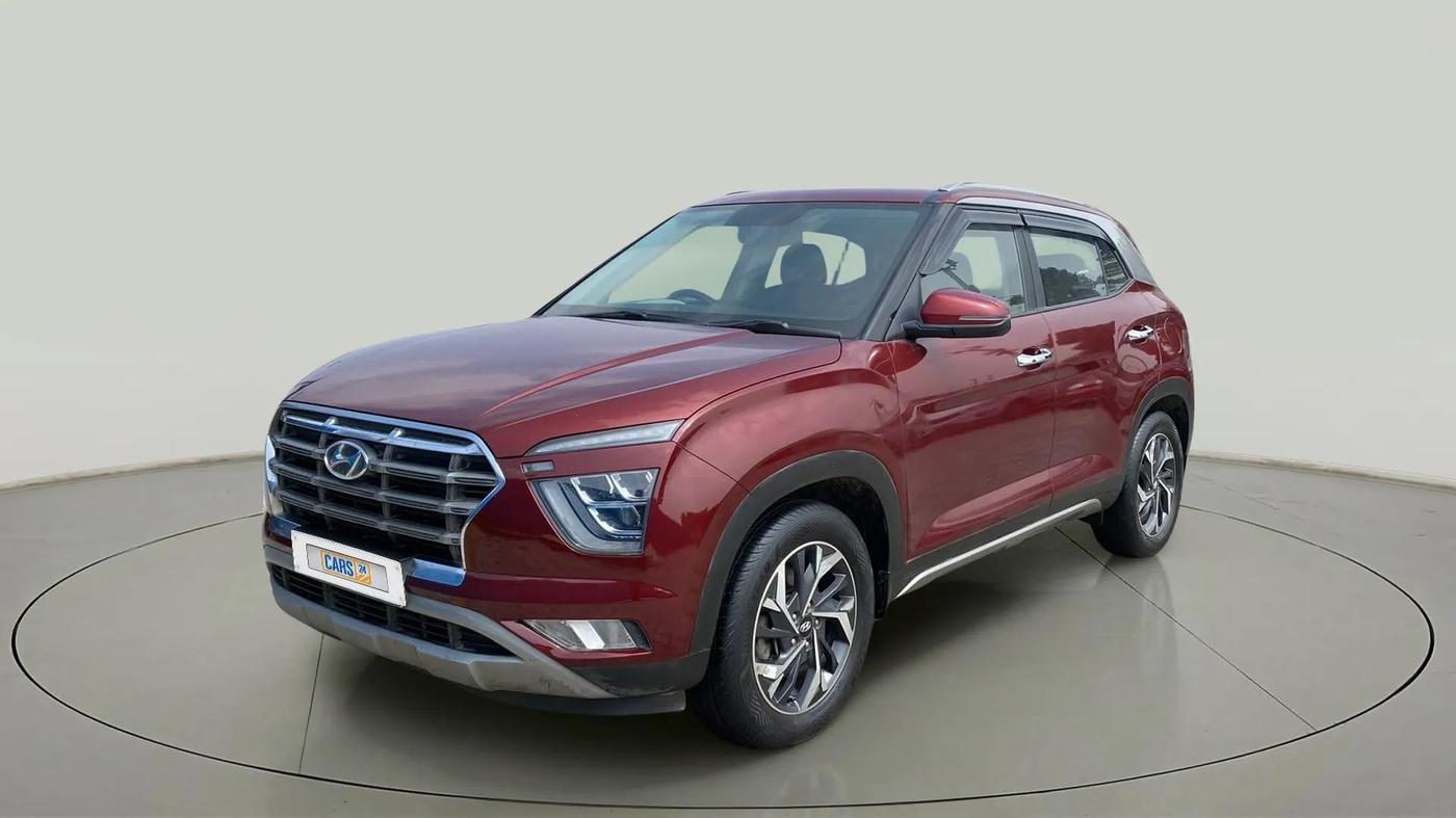 2022 Hyundai Creta SX (O) 1.5 DIESEL, Diesel, Manual, 62,420 km, Left Front Diagonal