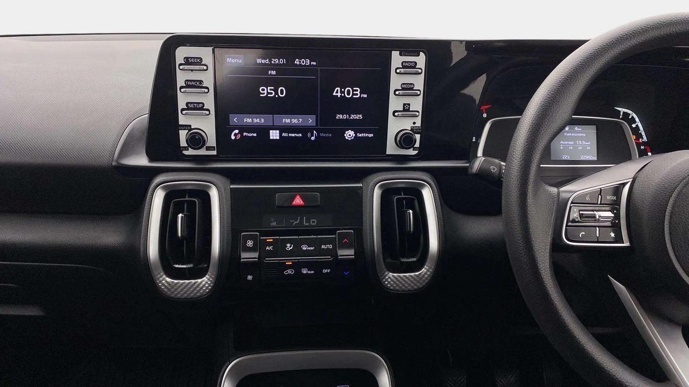2022 KIA SONET HTK PLUS 1.2, Petrol, Manual, 23,245 km, Air Conditioner
