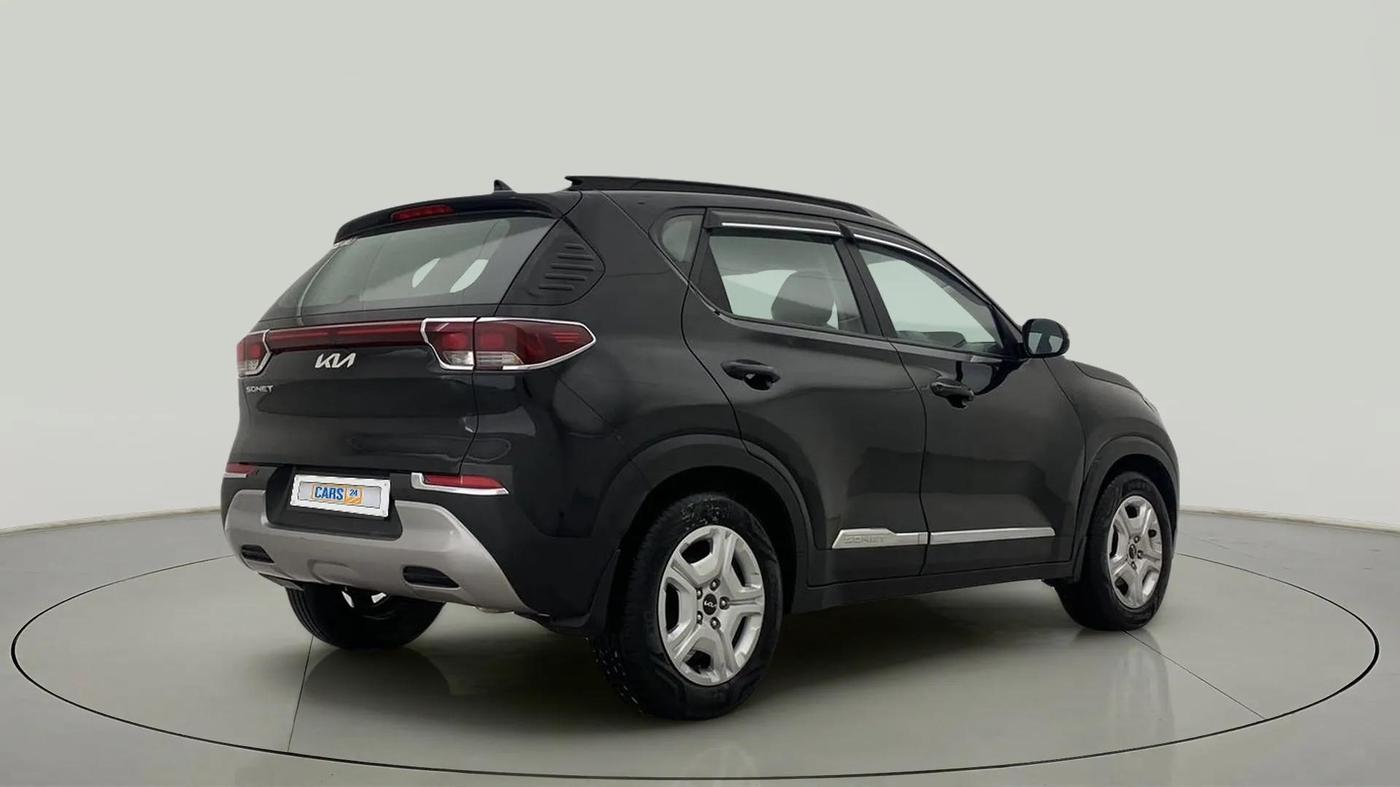 2022 KIA SONET HTK PLUS 1.2, Petrol, Manual, 23,245 km, Right Back Diagonal