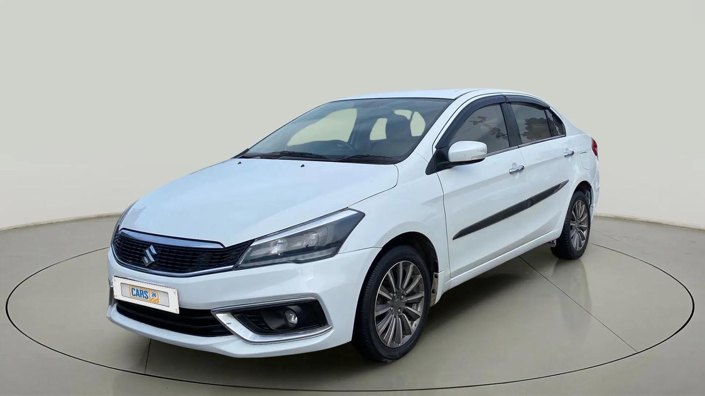 2018 Maruti Ciaz ALPHA 1.5 SHVS PETROL, Petrol, Manual, 62,680 km, Left Front Diagonal