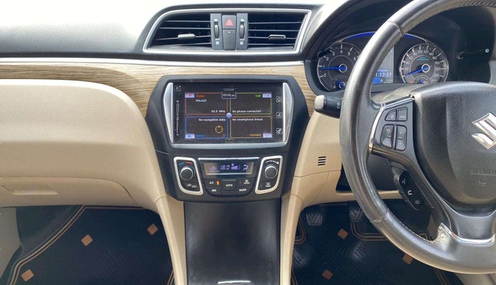 2018 Maruti Ciaz ALPHA 1.5 SHVS PETROL, Petrol, Manual, 62,680 km, Air Conditioner