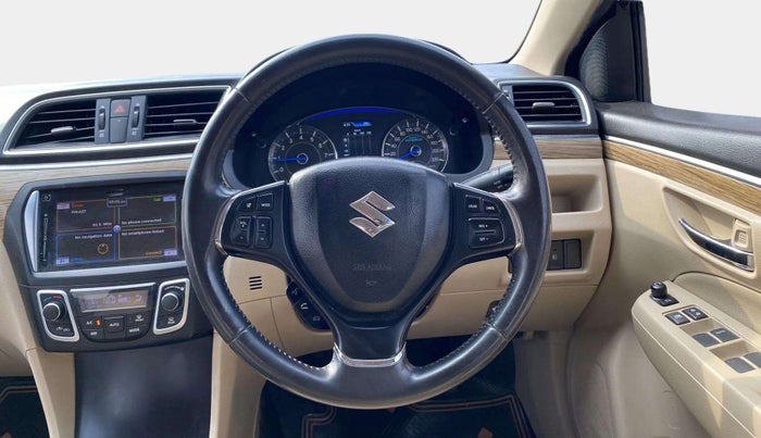 2018 Maruti Ciaz ALPHA 1.5 SHVS PETROL, Petrol, Manual, 62,680 km, Steering Wheel Close Up