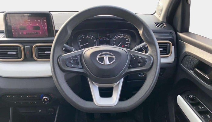 2023 Tata PUNCH ACCOMPLISHED DAZZLE PACK MT, Petrol, Manual, 7,077 km, Steering Wheel Close Up