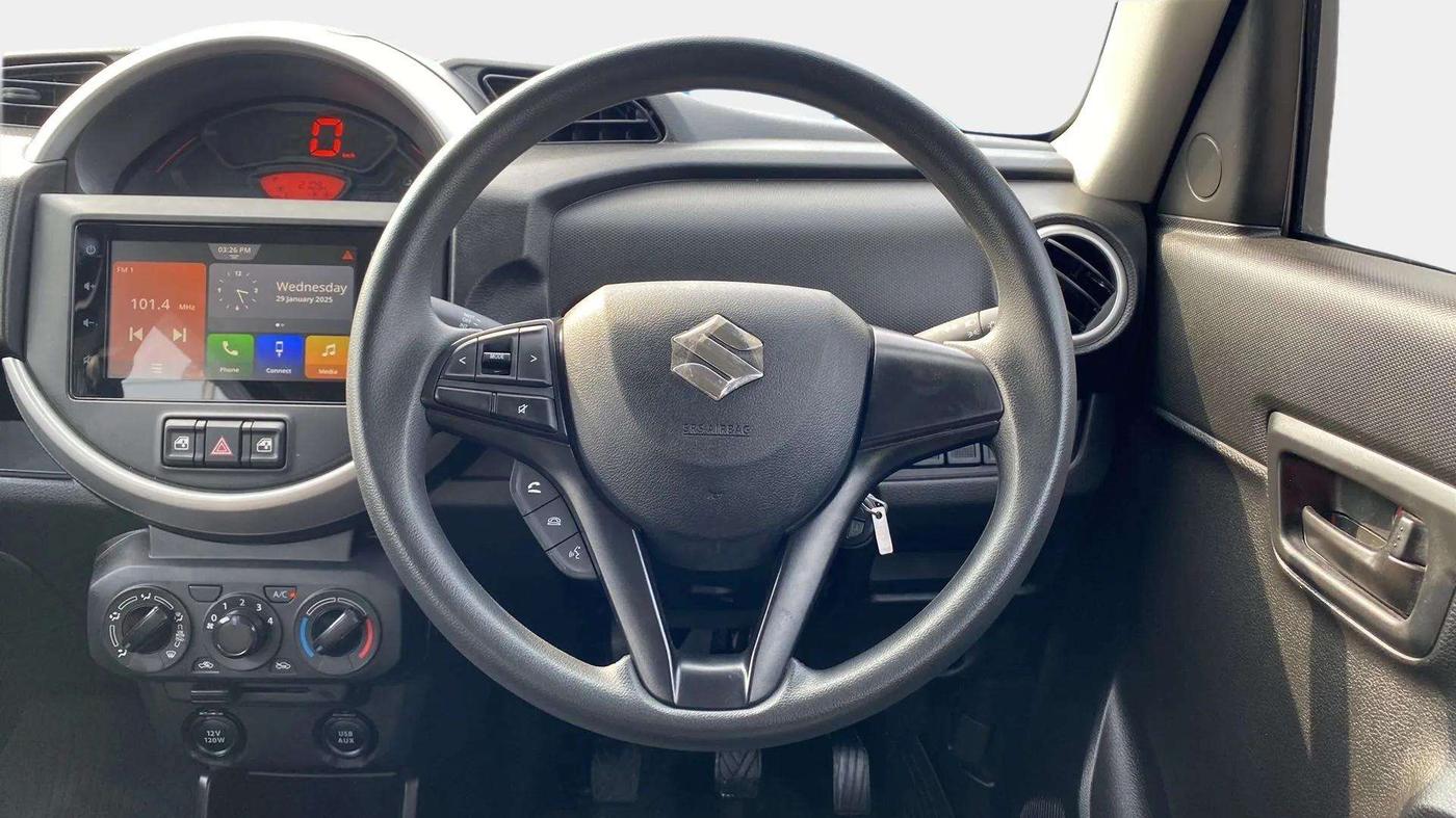 2024 Maruti S PRESSO VXI+, Petrol, Manual, 2,113 km, Steering Wheel Close Up