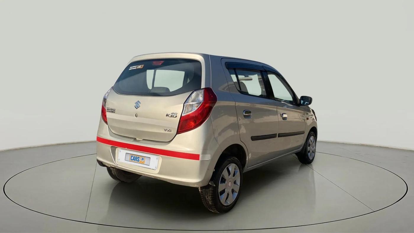2015 Maruti Alto K10 VXI, Petrol, Manual, 71,233 km, Right Back Diagonal