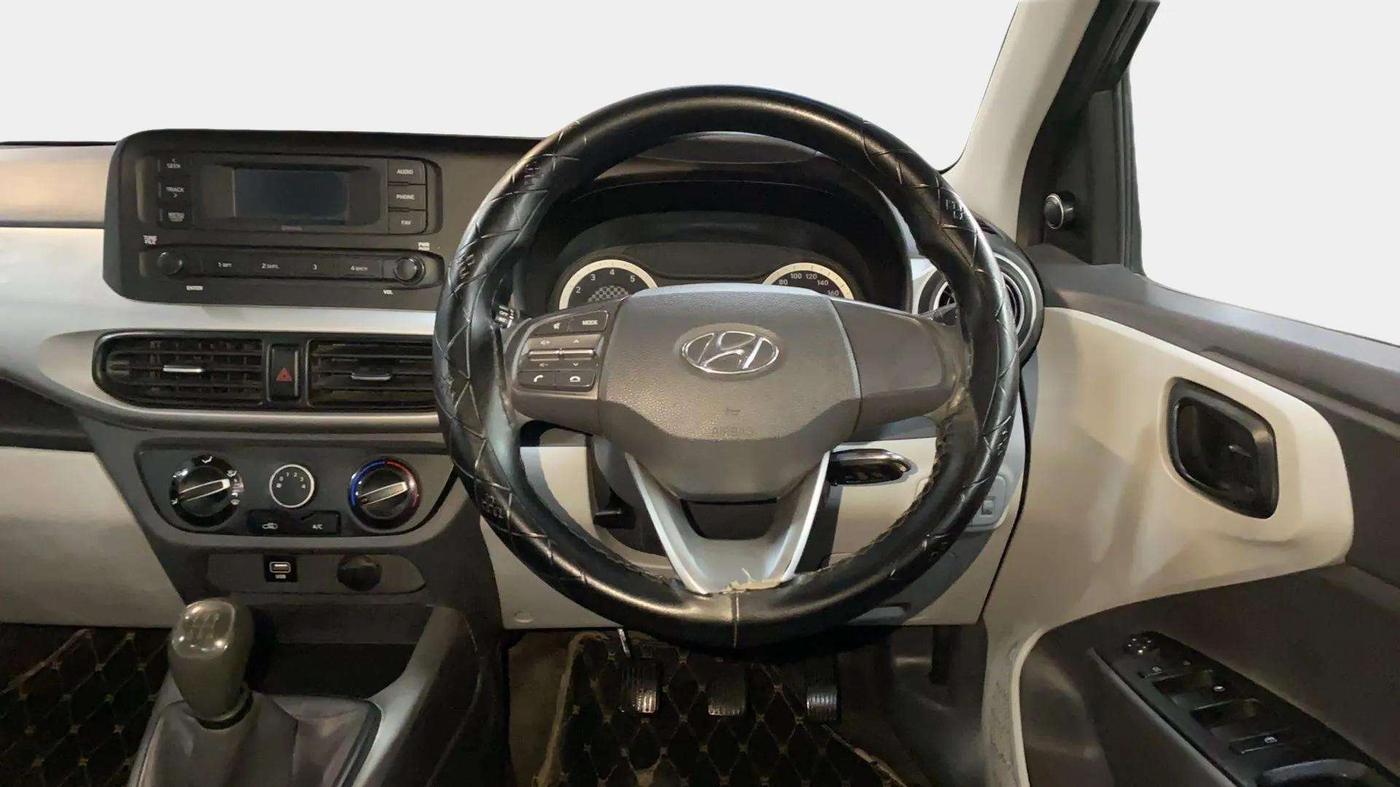 2021 Hyundai GRAND I10 NIOS MAGNA 1.2 KAPPA VTVT, Petrol, Manual, 49,539 km, Steering Wheel Close Up