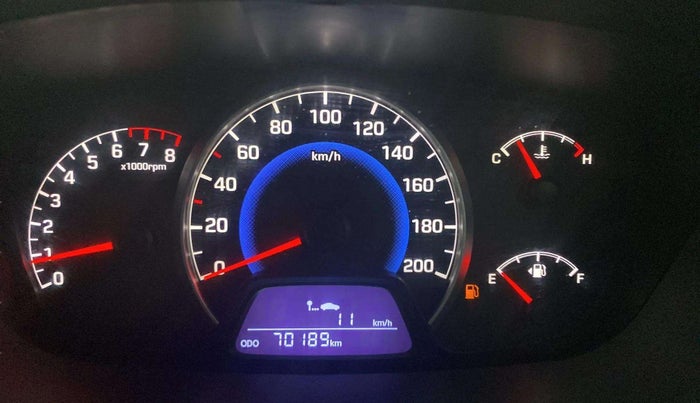 2016 Hyundai Grand i10 ASTA (O) 1.2 KAPPA VTVT, Petrol, Manual, 70,285 km, Odometer Image