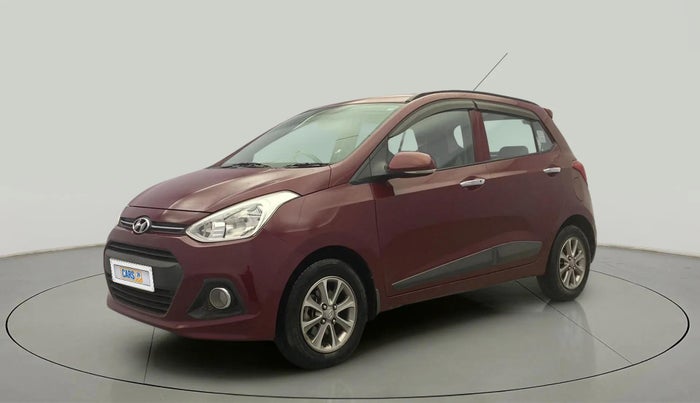 2016 Hyundai Grand i10 ASTA (O) 1.2 KAPPA VTVT, Petrol, Manual, 70,285 km, Left Front Diagonal