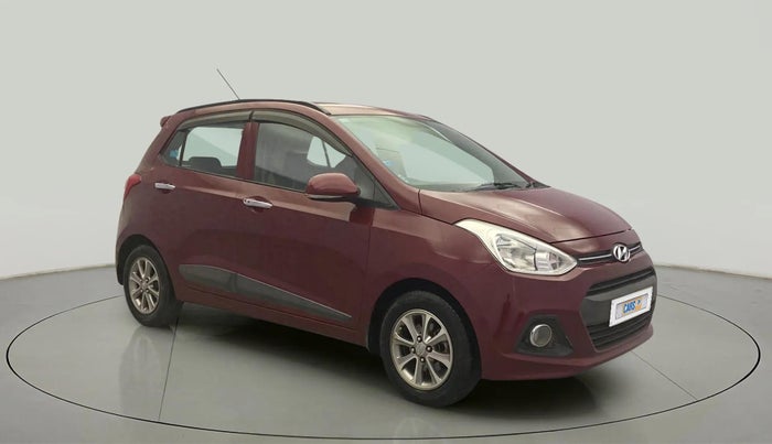 2016 Hyundai Grand i10 ASTA (O) 1.2 KAPPA VTVT, Petrol, Manual, 70,285 km, Right Front Diagonal