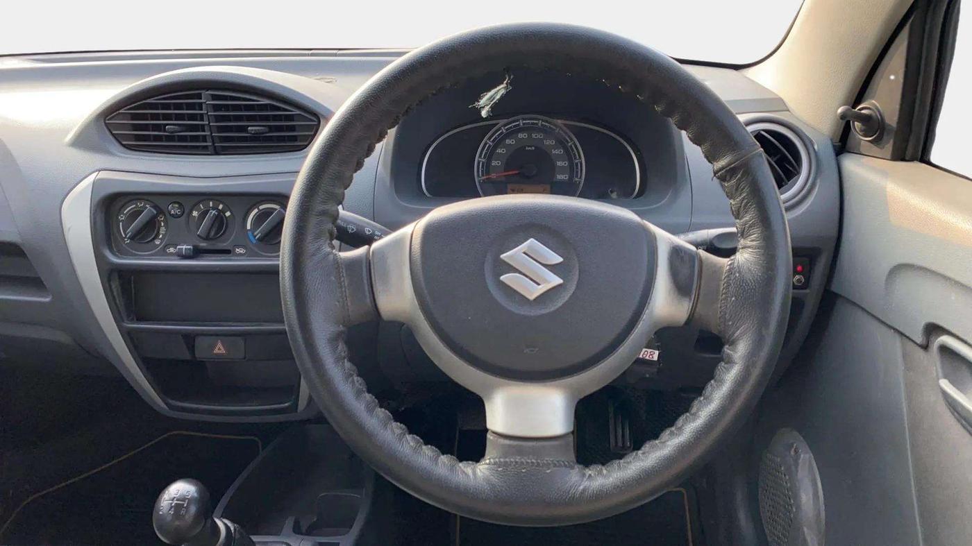 2014 Maruti Alto 800 LXI, Petrol, Manual, 97,514 km, Steering Wheel Close Up