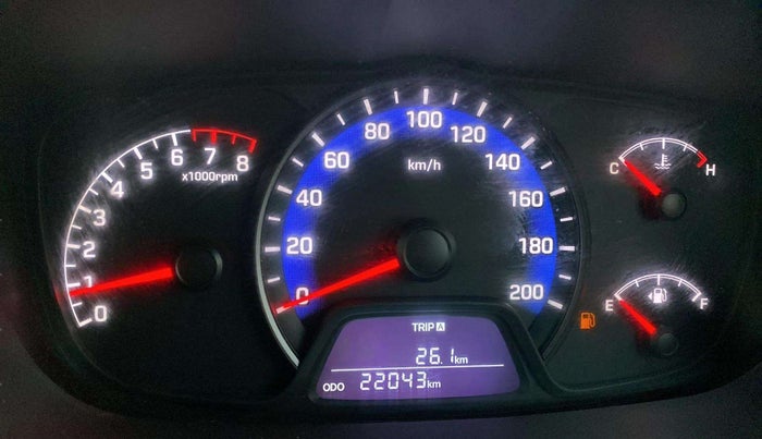 2014 Hyundai Xcent S 1.2, Petrol, Manual, 22,138 km, Odometer Image