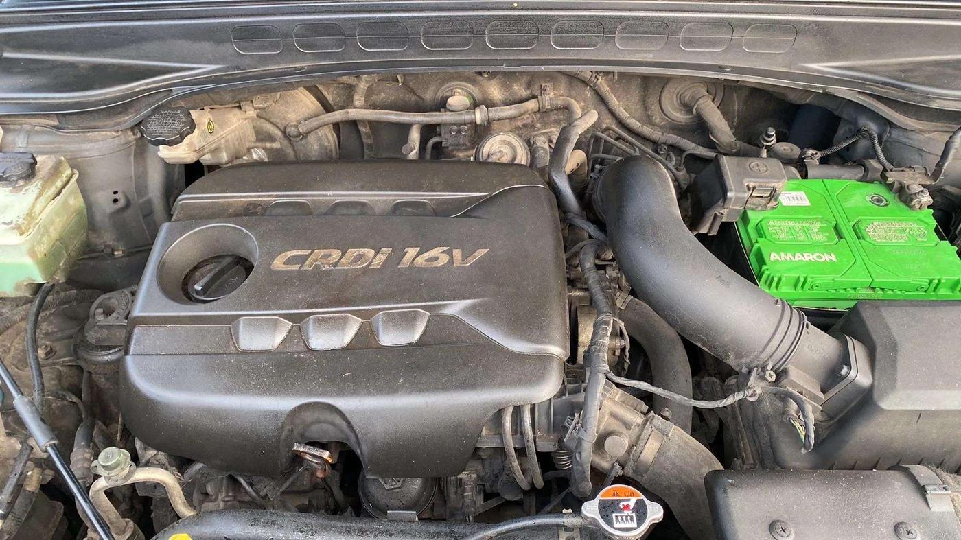 2017 Hyundai Creta SX PLUS AT 1.6 DIESEL, Diesel, Automatic, 90,982 km, Engine View
