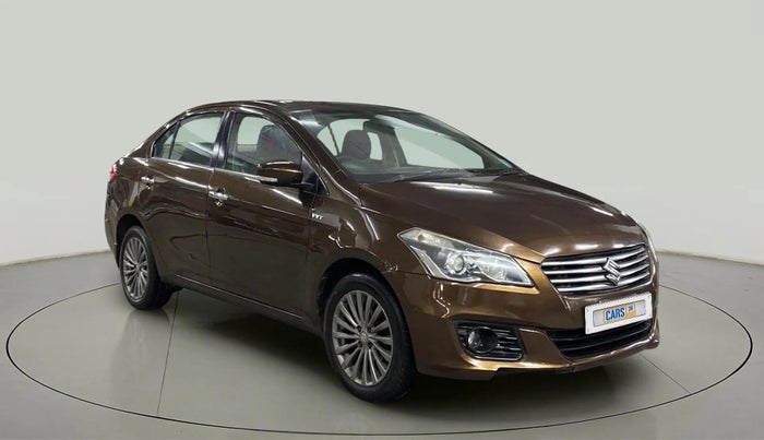 2015 Maruti Ciaz ZXI, Petrol, Manual, 96,629 km, Right Front Diagonal