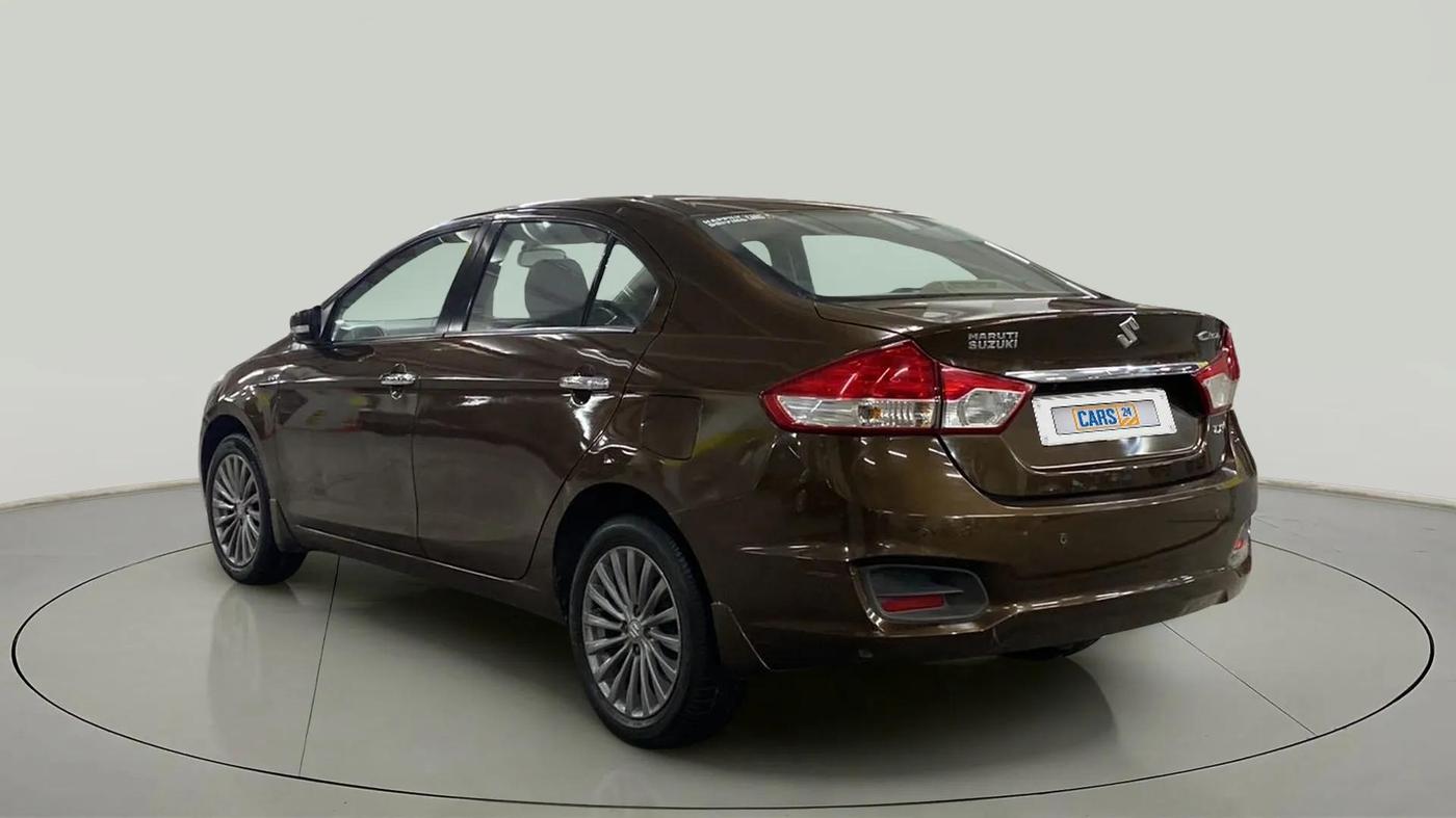2015 Maruti Ciaz ZXI, Petrol, Manual, 96,827 km, Left Back Diagonal