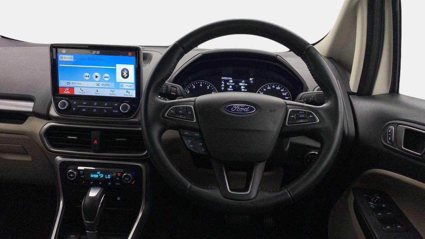 2020 Ford Ecosport TITANIUM 1.5L PETROL AT, Petrol, Automatic, 24,532 km, Steering Wheel Close Up