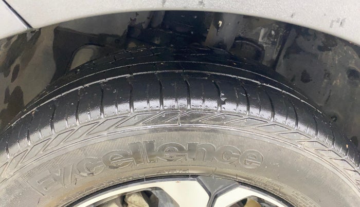 2022 Tata NEXON XZA PLUS SUNROOF PETROL, Petrol, Automatic, 35,118 km, Left Front Tyre Tread