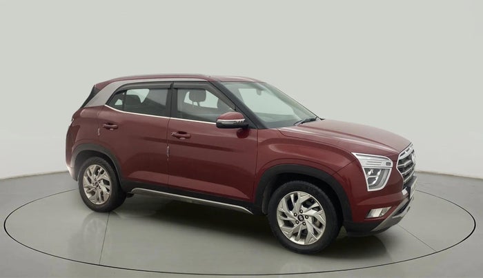 2021 Hyundai Creta SX EXECUTIVE 1.5 PETROL, Petrol, Manual, 28,198 km, Right Front Diagonal