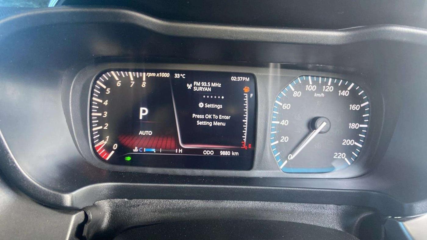 2022 Tata ALTROZ XZA PLUS, Petrol, Automatic, 9,861 km, Odometer Image