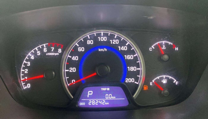 2019 Hyundai Grand i10 MAGNA AT 1.2 KAPPA VTVT, Petrol, Automatic, 28,348 km, Odometer Image