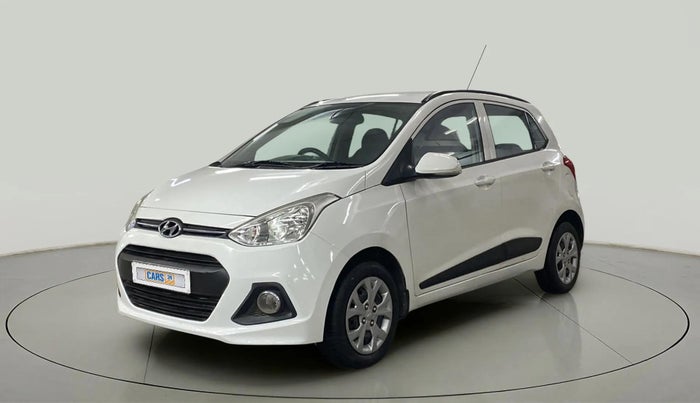 2016 Hyundai Grand i10 SPORTZ 1.2 KAPPA VTVT, Petrol, Manual, 18,789 km, Left Front Diagonal