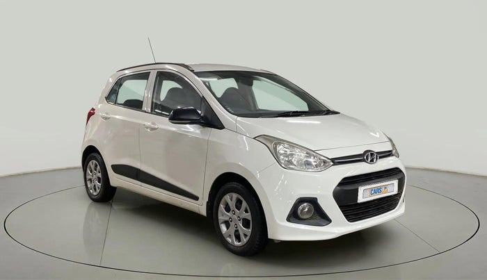 2016 Hyundai Grand i10 SPORTZ 1.2 KAPPA VTVT, Petrol, Manual, 18,789 km, Right Front Diagonal