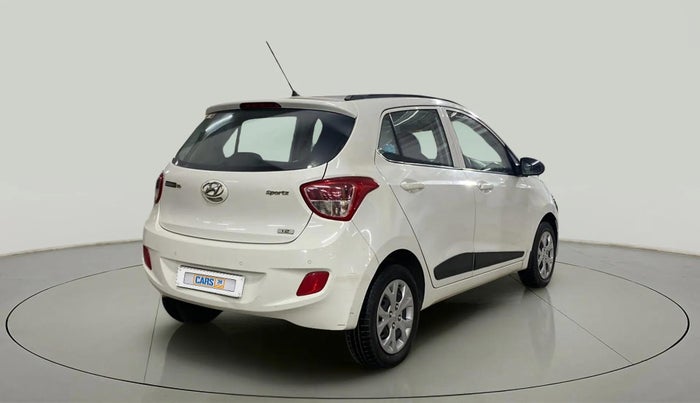 2016 Hyundai Grand i10 SPORTZ 1.2 KAPPA VTVT, Petrol, Manual, 18,789 km, Right Back Diagonal